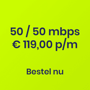 Bestel nu glasvezel 50/50